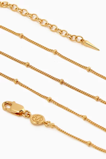 Bobble Chain in 18kt Gold Plated Vermeil
