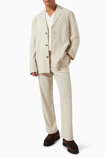 Dean Pants in Linen-blend