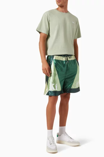 Turbo Shorts in Faille Jersey