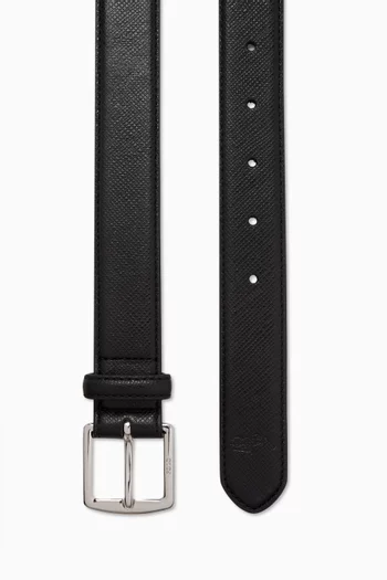 Belt in Saffiano Leather