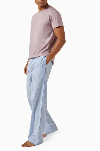 James Striped Pants in Cotton