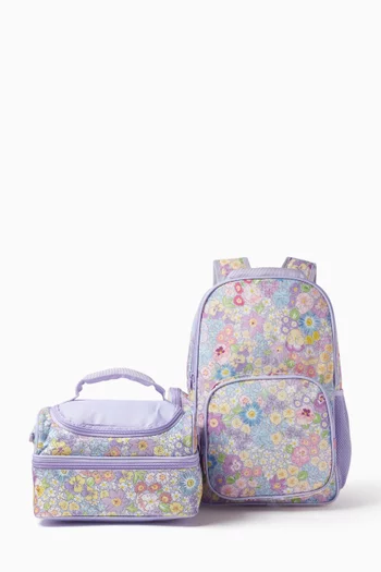 Enchanted Floral Backpack & Lunch Bag Set