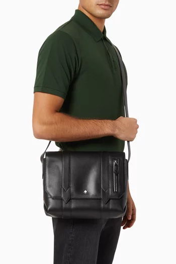 Meisterstuck Mini Messenger Bag in Leather