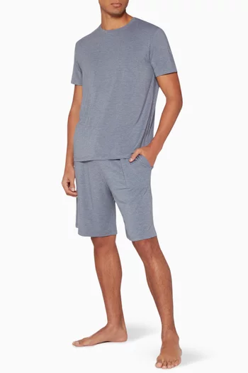 Charcoal-Grey Jersey Marlowe Shorts