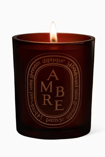 Ambre Cognac Candle, 300g