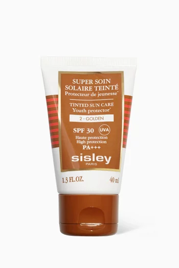 Super Soin Solaire Facial Sun Care SPF 30 N°2 Golden, 40ml