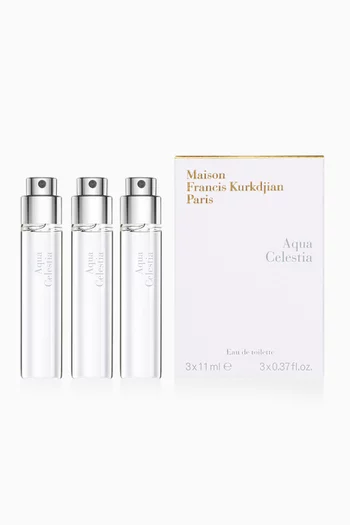 Aqua Celestia Eau de Parfum Refills, 3 x 11ml