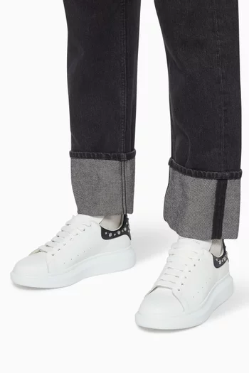 Oversized Leather Sneakers       