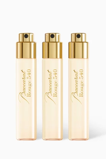 Baccarat Rouge 540 Refills Extrait de Parfum, 3 x 11ml