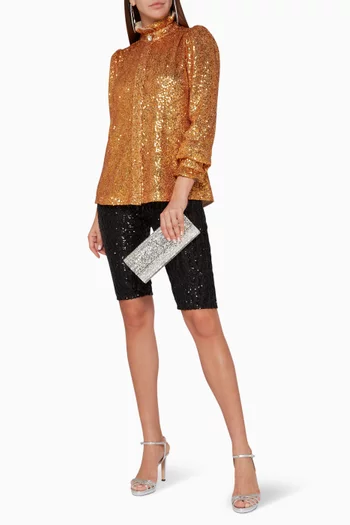 Sweetie Glitter Clutch Bag    