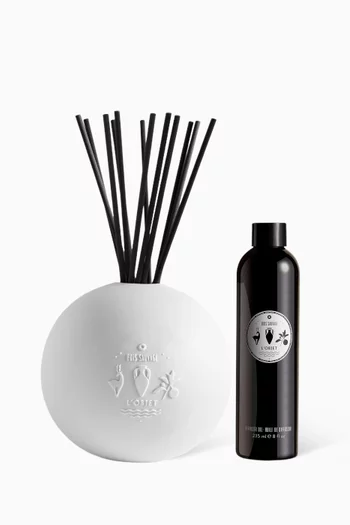 Bois Sauvage Porcelain Diffuser Set