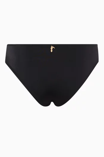 Logo Embellished Bikini Bottoms