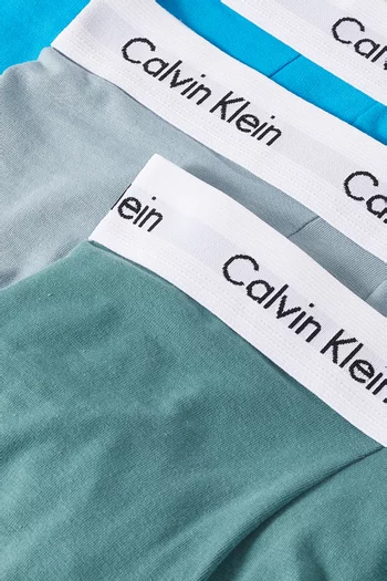 طقم بوكسر بخصر منخفض جيرسيه، 3 قطع