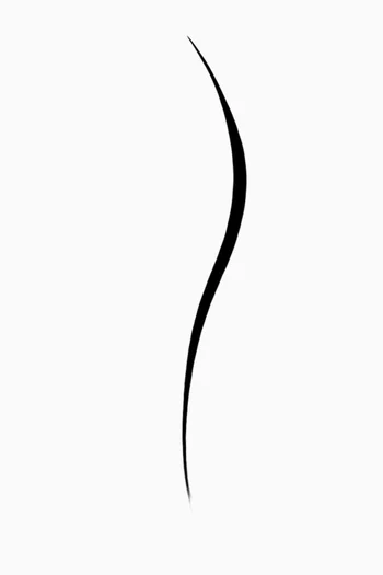 محدد عيون لاينر دستربيا برأس مدببة رقم 1 أسود، 1.5 ملل