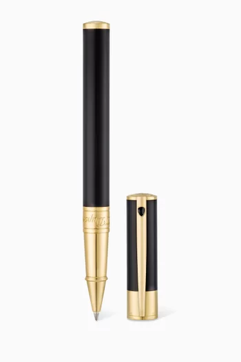 D-Initial Gold-Tone Rollerball Pen    
