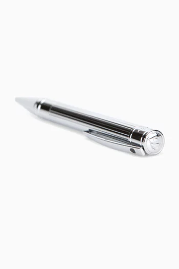 D-Initial Goldsmith Chrome-Finish Ballpoint Pen   