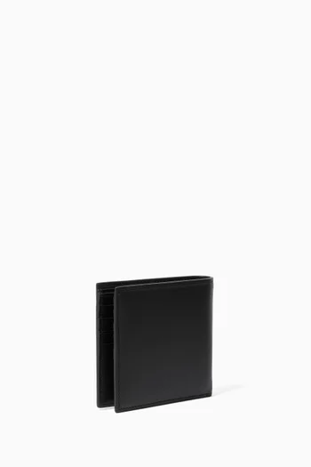 V Go Logo Leather Wallet 