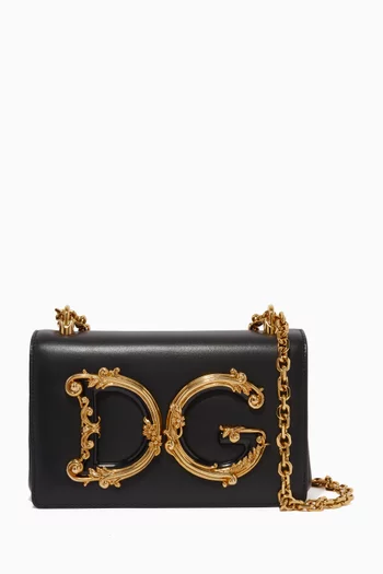 DG Girls Nappa Shoulder Bag