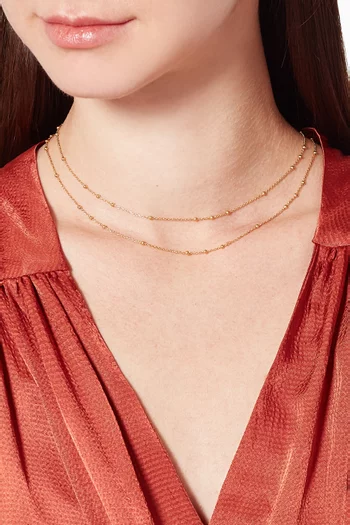 Double Chain Necklace  