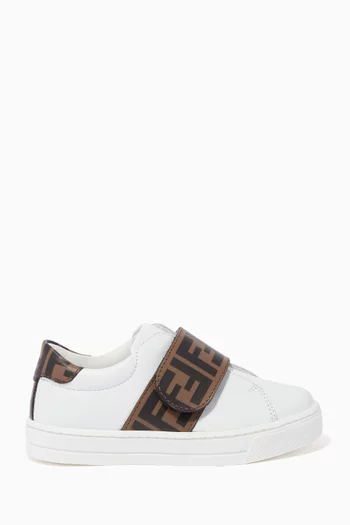 FF Logo Velcro Sneakers