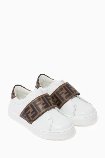 FF Logo Velcro Sneakers