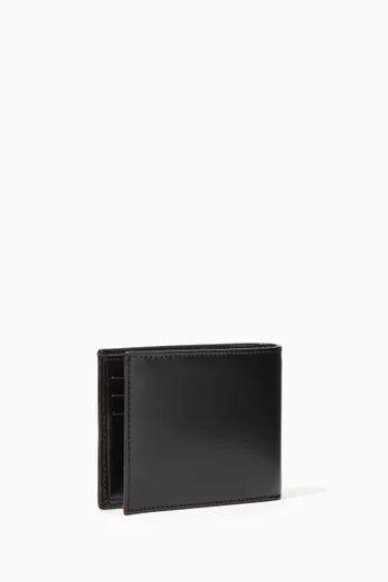 Line D Leather Billfold Wallet               