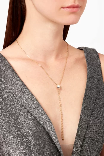 Quatre Classique Small Model Tie Necklace