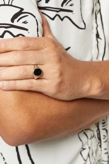 خاتم هيريتيدج فضة إسترلينية