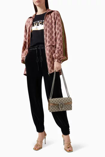Small Dionysus GG Shoulder Bag in Canvas