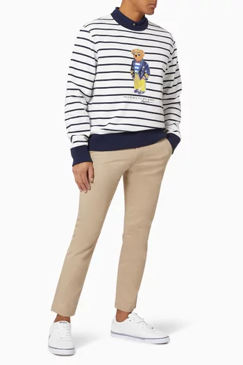 Stretch Slim Fit Chino Trousers