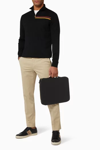 حافظة كمبيوتر محمول مقاس 15 بوصة جلد