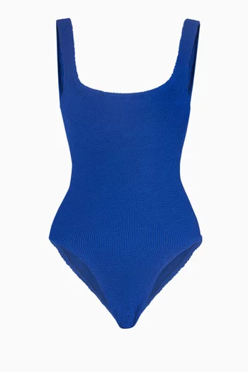 Square Neck One-Piece Swimsuit      