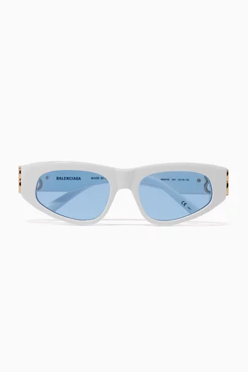Dynasty D-Frame Sunglasses in Acetate   