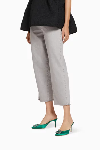 Hangisimu 70 Mules in Satin