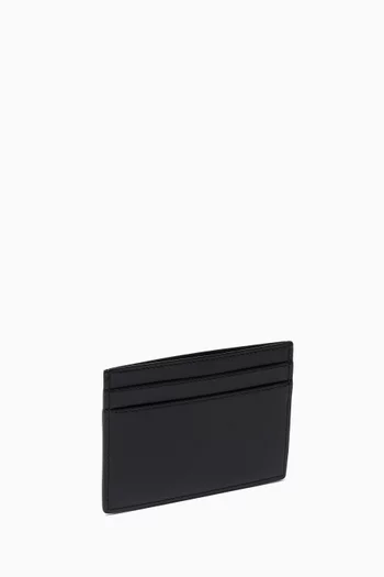 Tiny Monogram Card Case in Matte Leather    