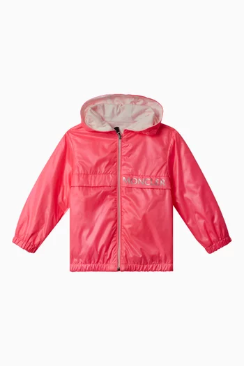 Logo Hooded Jacket    