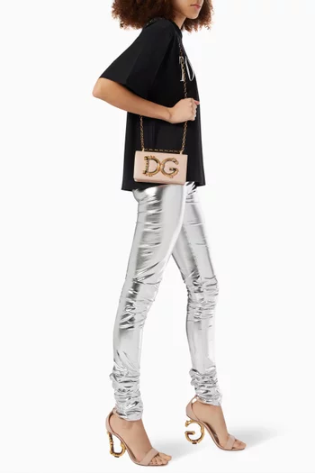 DG Girls Phone Bag in Leather  