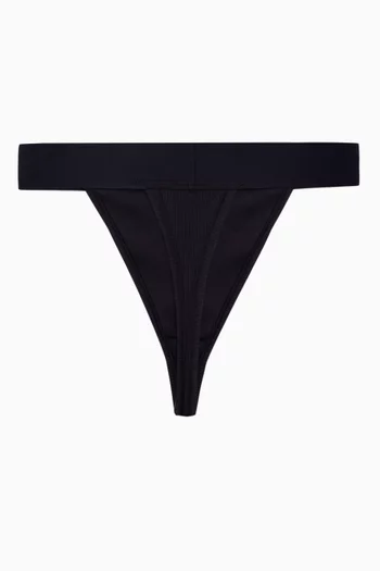 Cotton Rib Thong
