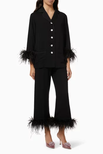 Party Pyjama Set in Viscose 