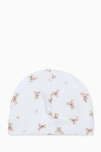 Polo Bear Cotton Hat 