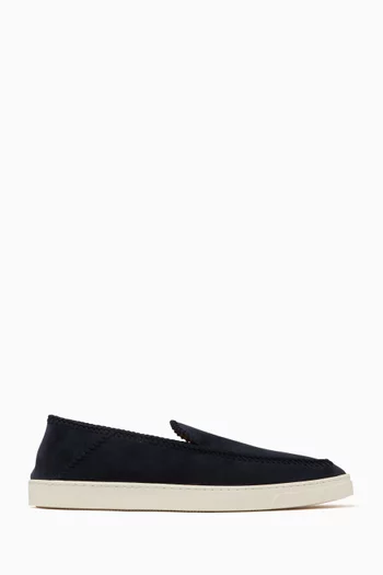 Slip-on Sneakers in Calf Leather