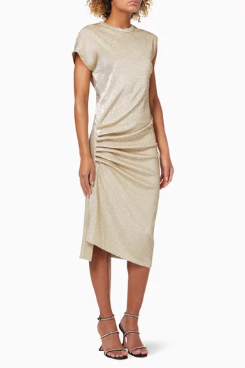 فستان لوركس مطاطي بدرابيه