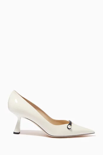 Rosalia 65 Pointed Pumps in Patent Leather    