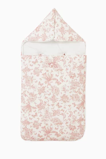 Floral Sleeping Bag in Cotton   