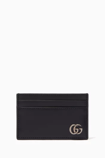 GG Marmont Card Case in Leather  