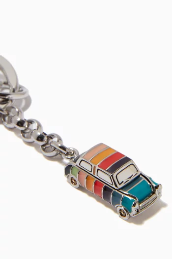 سلسلة مفاتيح بسيارة ميني معدن