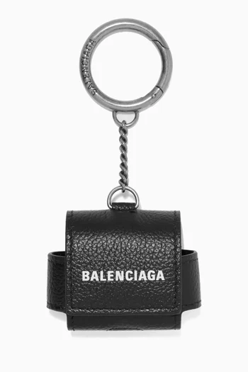 Cash EarPods Pro Holder in Grained Calfskin   