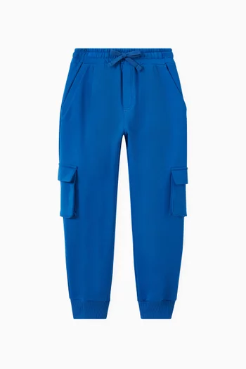 Essentials Jogging Pants with D&G Plate in Jersey     
