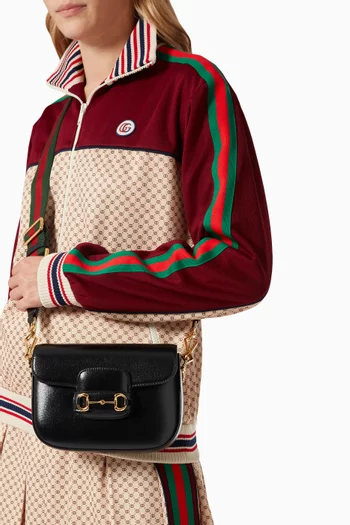 Mini Horsebit 1955 Crossbody Bag in Leather