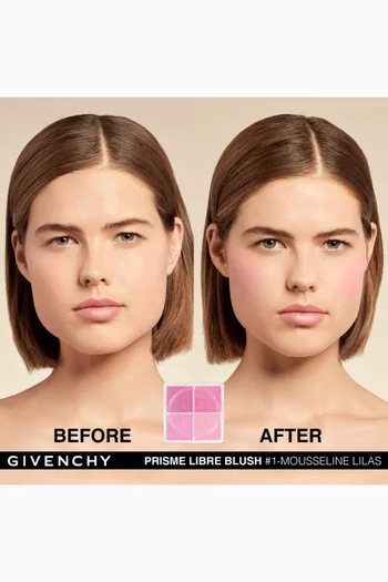 N°01 Mousseline Lilas Prisme Libre Blush, 6g  